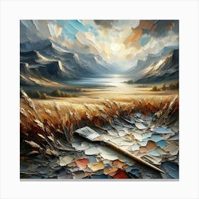 Landscape Painting 7 Canvas Print