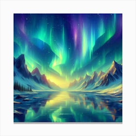 Aurora S Symphony 5 Canvas Print