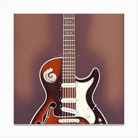 Beautiful Guitar  Canvas Print