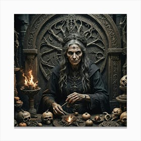 Witches Canvas Print