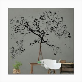 Tree Of Life Wall Decal Canvas Print