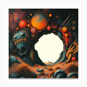 Wormhole Canvas Print