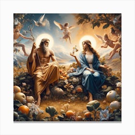 Birth Of Jesus 2 Canvas Print