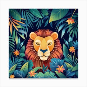 Jungle Sentinel (10) Canvas Print