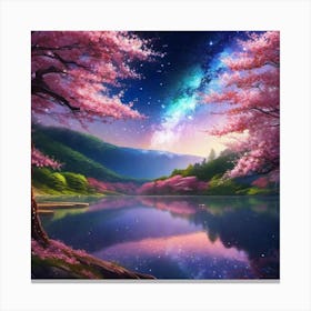 Cherry Blossoms 54 Canvas Print