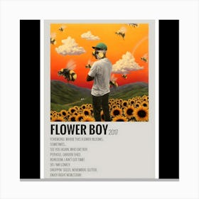 Flower Boy - Tyler, The Creator, 2017 Canvas Print