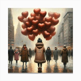 Valentine'S Day 4 Canvas Print