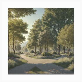 Autumn Forest Canvas Print