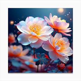 Lotus Flower Canvas Print