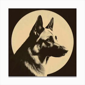 German Shepherd Canvas Print