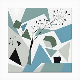 Abstract Tree Canvas Print