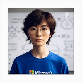 if Microsoft was a person 2 Canvas Print