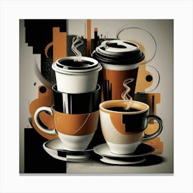 Coffee Art 3 Canvas Print