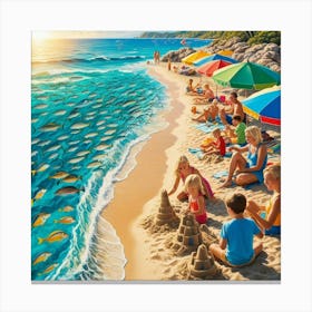 Beach Canvas Print