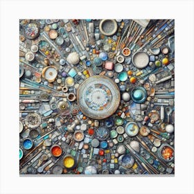 Mosaic. Canvas Print