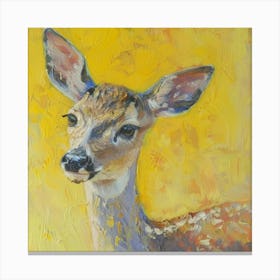 Fawn painting 2 Canvas Print