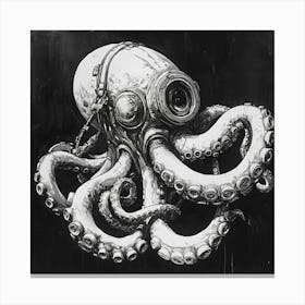 Octopus 11 Canvas Print