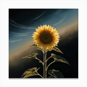 Sunflower55 Canvas Print