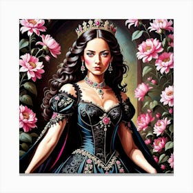 Queen Of Roses 1 Canvas Print