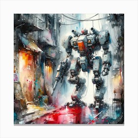 Mecha-Bot Centurion. Canvas Print