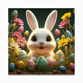 Easter Bunny 3 Canvas Print