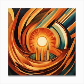 Solar Fury - Flare #1 Canvas Print