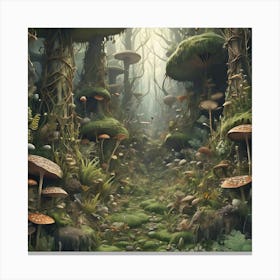 Forest Floor 4 Canvas Print