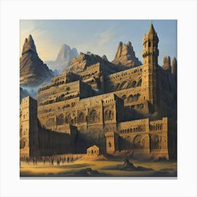 Fantasy Castle 1 Canvas Print