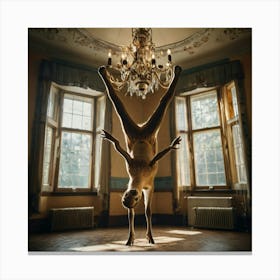 Dancer In A Room Canvas Print