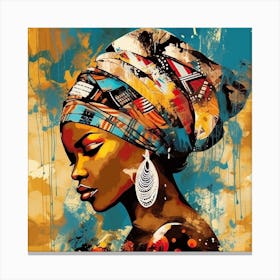 African Woman 41 Canvas Print