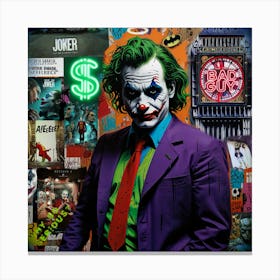 Joker 9 Canvas Print