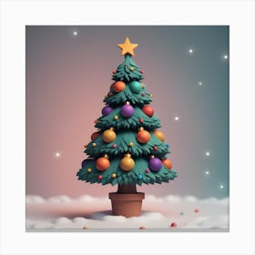 Christmas Tree 2 Canvas Print