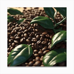 Coffee Beans 28 Canvas Print