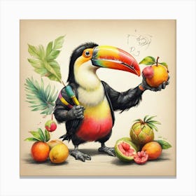 Toucan 43 Canvas Print