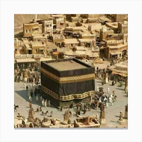 Kaaba Canvas Print