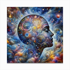 Psychedelic Painting 2 Canvas Print