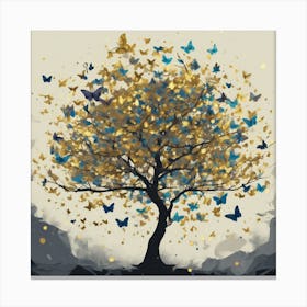Butterfly Tree 1 Canvas Print