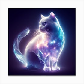 Galaxy Cat Canvas Print