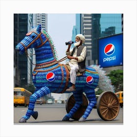 Pepsi Ad Canvas Print