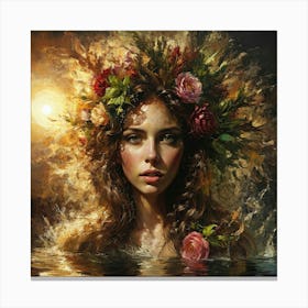 Female Empowerment. DivinePower. Healing. WomenEmpowerment Canvas Print