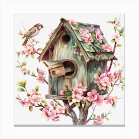 Birdhouse 1 Canvas Print