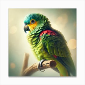 Parrot 28 Canvas Print