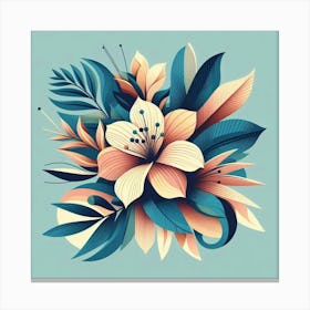 Floral Painting Canvas Print