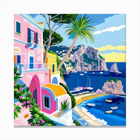 Amalfi Coast Canvas Print