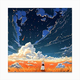 Infinite Skies XI Canvas Print