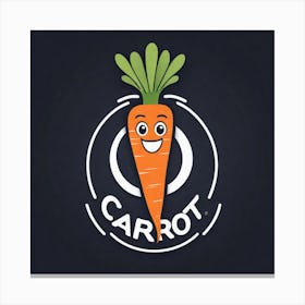 Carrot Logo 8 Canvas Print