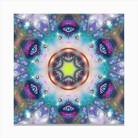 Psychedelic Mandala 36 Canvas Print