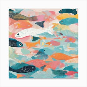 Fish In The Sea Canvas Print