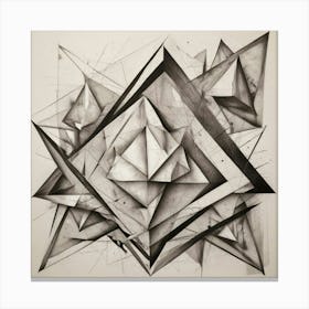 Geometric Shapes 1 Canvas Print