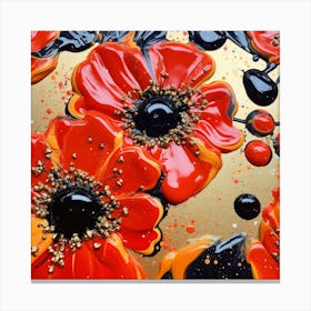 Poppies 10 Canvas Print